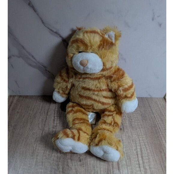 Build A Bear Workshop Orange Tabby Plush Stuffed Animal Cat 16”. tiger - Picture 4 of 8